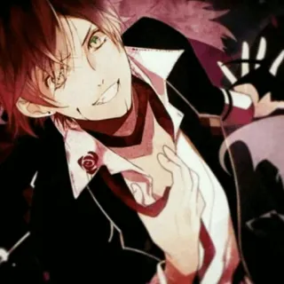 😁 2964491f Аниме, Вампир, Манга, Мужчина, Портрет telegram sticker