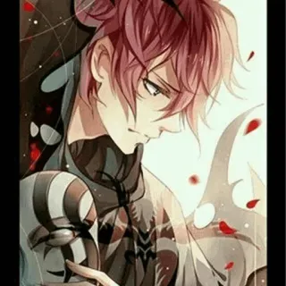 😔 64edc9ab Аниме, Манга, Персонаж, Искусство, Иллюстрация, Портрет telegram sticker