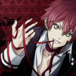 🎀 9c30812a Ayato Sakamaki Diabolik Lovers Аниме, Вампир, Diabolik Lovers, Аято Сакамаки telegram sticker
