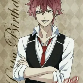 😁 a9841eb3 happy Birthday Аниме, Персонаж, Портрет, День рождения telegram sticker