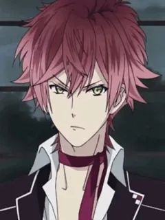 ☹️ 9ceeb582 Anime, Manga, Personaje, Retrato, Pelo rojo whatsapp sticker