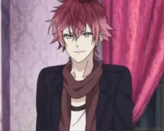 🍷 328fbf9a Anime, Manga, Personnage, Écharpe, Portrait, Animation telegram sticker