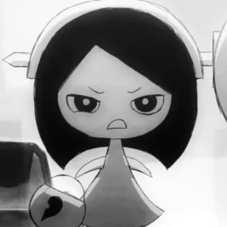 🖤 60601a86 cartoon, anger, lock, angry, character telegram sticker