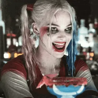 😂 74e259d7 Harley Quinn Harley Quinn, DC Comics, Margot Robbie, Złoczyńca, Antybohater, Postać, Komiks telegram sticker