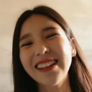 😁 316208d2 portrait, woman, smiling, asian, long hair, happy telegram sticker