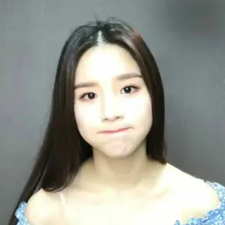 🤧 50175eb7 woman, portrait, person, brunette, asian, floral telegram sticker