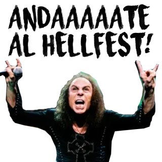 🇫🇷 93d2d3d4 Ronnie James Dio 罗尼·詹姆斯·迪奥, 金属, 摇滚, 歌手, 恶魔角, 音乐, 重金属 whatsapp sticker