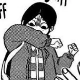 🛹 273c7953 Аниме, Манга, Персонаж, В шоке, Смущенный telegram sticker