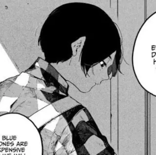 🛹 573cbf2b BLUE
TONES ARE
EXPENSIVE
WE WILL человек, синий, тона, дорогой, манга, аниме telegram sticker