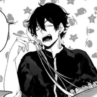 🛹 8adf9af0 аниме, мультфильм, еда, спагетти telegram sticker