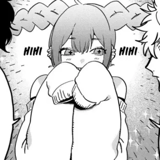 🛹 ebcee731 HIHI HIHI Манга, Аниме, Милый, Девушка, Хихи, Японский telegram sticker