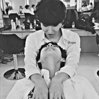 🕯 50b70b80 J-Hope -Jhope 제이홉, BTS, K팝, 마사지, 남자, 헤어스타일, 스타일 telegram sticker