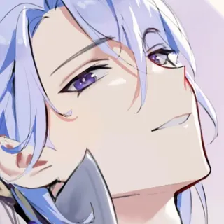 😏 7c5b0adf 动漫, 插画, 角色, 艺术, 卡通 telegram sticker