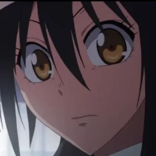 🍂 7001f529 Animé, Fille, Portrait, Manga whatsapp sticker