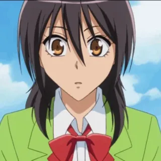 🍂 89eddbad Anime, Fille, Uniforme scolaire, Personnage, Dessin animé whatsapp sticker