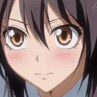 🍂 a9317272 Anime, Fille, Mignon, Rougir, Manga, Personnage whatsapp sticker