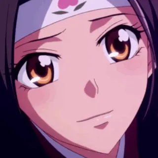 🍂 b2658a73 Anime, Femme, Portrait, Mignon, Fille, Animation whatsapp sticker