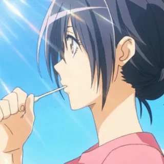 『 ᴍɪsᴀᴋɪ ᴀʏᴜᴢᴀᴡᴀ 』🎀 @hsw_en ~ʙʏ: @anime_grunge 💧 telegram stickers