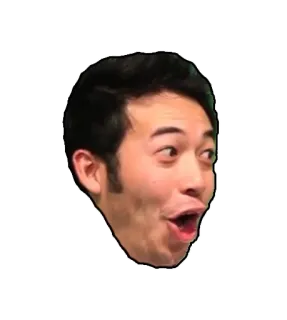 👽 f6498194 pog, emote, twitch, meme, face, expression telegram sticker