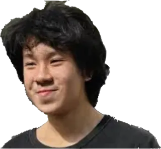 😊 297b5100 persona, retrato, asiático, sonriendo telegram sticker