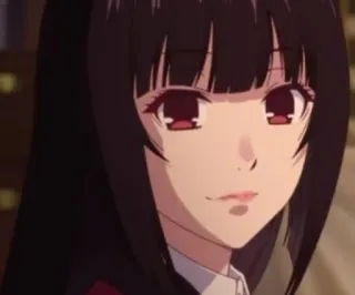 🃏 ed19f171 Yumeko Jabami Kakegurui 애니메이션, 도박, 학교, 학생, 카케구루이, 쟈바미 유메코, 소녀, 여학생 telegram sticker