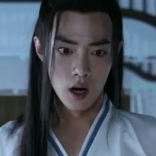 😳 68d59966 Mann, geschockt, überrascht, Gesichtsausdruck telegram sticker