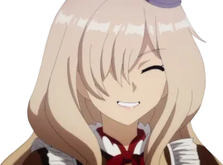 😁 6189b6df アニメ, マンガ, キャラクター, 笑顔 telegram sticker