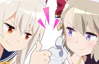 😉 4d08749f 动漫, 卡通, 赞, 人物, 得意 telegram sticker