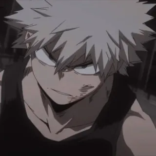 ☠ 7ede85de Bakugo Katsuki My Hero Academia Anime, Manga, Pahlawan, Karakter, Ledakan, Marah, My Hero Academia, Bakugo telegram sticker