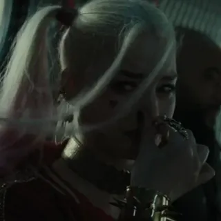 🔥 11fff053 Harley Quinn Suicide Squad Harley Quinn, Suicide Squad, DC Comics, Anti-héros, Vilain, Margot Robbie telegram sticker