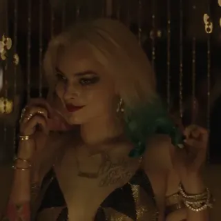 🔥 73deda54 Harley Quinn Suicide Squad Harley Quinn, Margot Robbie, Suicide Squad, DC Comics, Vilain, Anti-héros telegram sticker