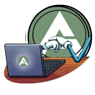 💻 1b6aa93c ordenador, portátil, tecnología, dibujos animados, logo, gráficos telegram sticker