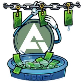 💸 4b5c51ed MONEY dinero, moneda, finanzas, riqueza, divisa telegram sticker