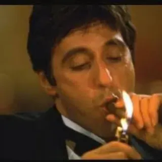 Tony Montana whatsapp stickers