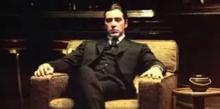 🦾 b49e3734 Michael Corleone The Godfather phim, tội phạm, kịch, mafia, bố già telegram sticker