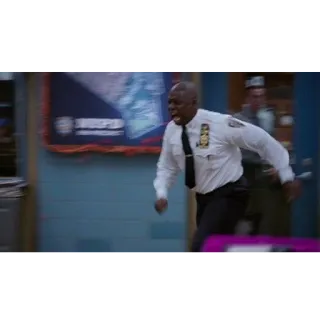 🗣 55c5c25a Raymond Holt Brooklyn Nine-Nine Raymond Holt, Andre Braugher, Policja, Brooklyn 9-9, Komedia, Serial telegram sticker