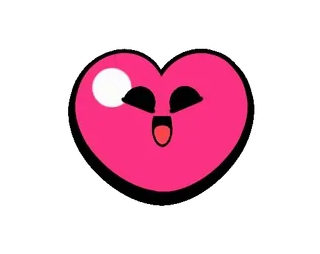 😘 7b86cb7e cuore, cartone animato, carino, rosa, emoji telegram sticker