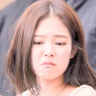 🌿 996b4136 mulher, triste, chateada, desapontada, pessoa, expressão facial whatsapp sticker