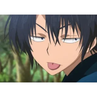 😂 d8a5b2ee animé, dessin animé, personnage, drôle, langue, expression du visage telegram sticker