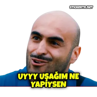 🎉 41fae4a1 UYYY UŞAĞIM NE YAPIYSEN telegram sticker