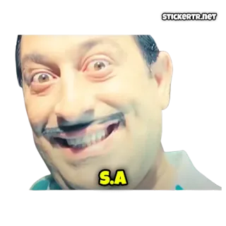 🎉 93753bd4 S.A wajah, pria, senyum, t/a telegram sticker