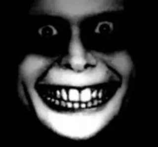 🌟 dece2b9e đáng sợ, khuôn mặt, rùng rợn, tối, kinh dị telegram sticker