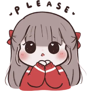 🍥 8448ca6a 아싸 Anime meisje, Koreaans, Schattig, Kawaii, Groet whatsapp sticker