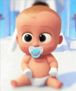 😐 00fe3876 Boss Baby The Boss Baby ребенок, мультфильм, соска, младенец, Босс-молокосос telegram sticker