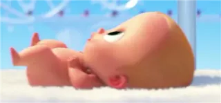 😴 a1973ecf Boss Baby The Boss Baby малыш, мультфильм, персонаж, анимация telegram sticker