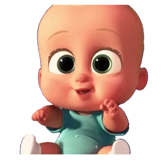 😃 c1c0582c Boss Baby The Boss Baby 만화, 아기, 보스 베이비, 애니메이션, 귀여운 telegram sticker