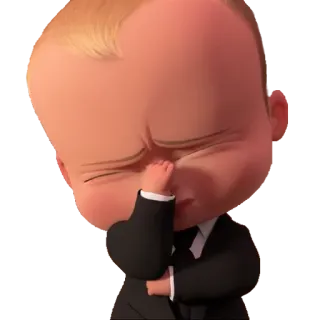 🤦‍♂ 03aef56e Boss Baby The Boss Baby Kartun, Bayi, The Boss Baby, Lucu, Imut telegram sticker