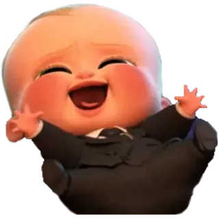 😂 5e36e289 Boss Baby The Boss Baby bayi, setelan, kartun, imut, bos, karakter film, animasi telegram sticker