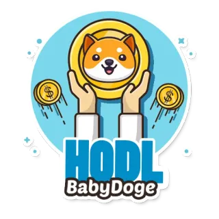 BABYDOGE by @kk_dsgn telegram stickers