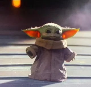 🥺 27c81ac5 Grogu The Mandalorian Grogu, Baby Yoda, Star Wars, The Mandalorian, Disney, cute, space, Sci-Fi telegram sticker